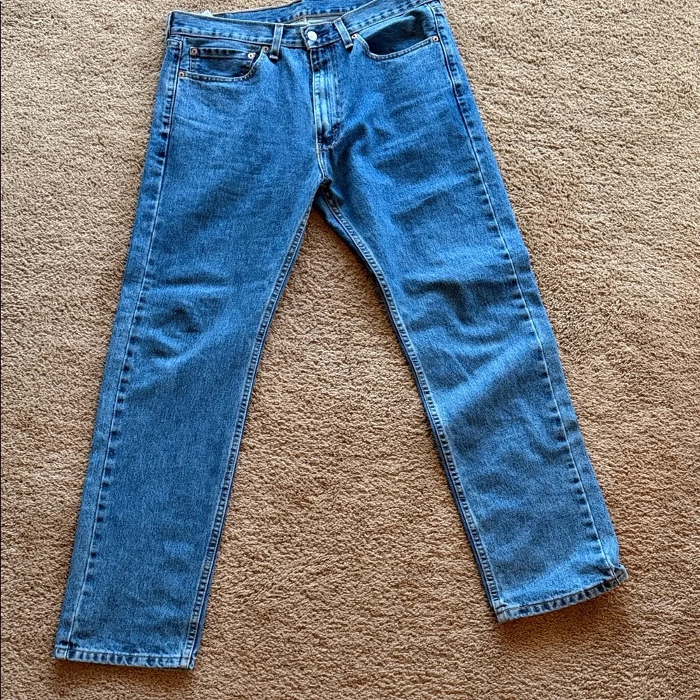 Levi's Men's 505 34x32 Denim Jeans - Picture 1 of 6